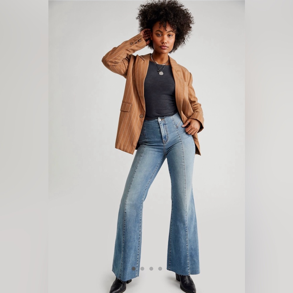 Free People We The Free Wild Honey Denim